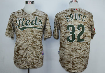 Jay Bruce Cincinnati Reds camo Camo jersey