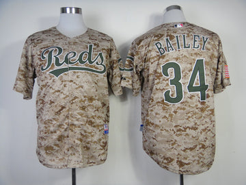 Bailey Cincinnati Reds camo Camo jersey