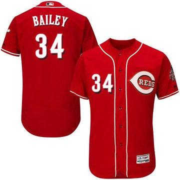 Homer Bailey Cincinnati Reds red jersey