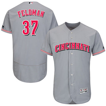 Scott Feldman Cincinnati Reds gray jersey