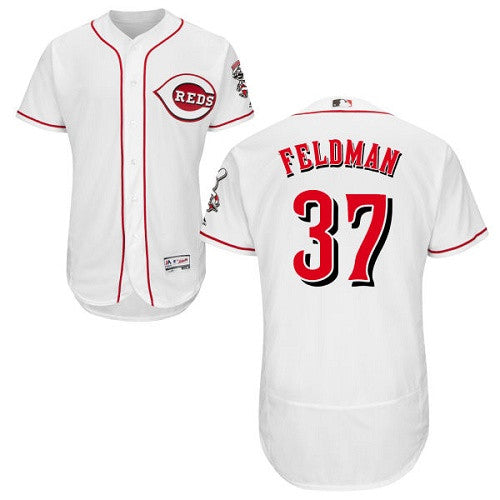 Scott Feldman Cincinnati Reds white jersey