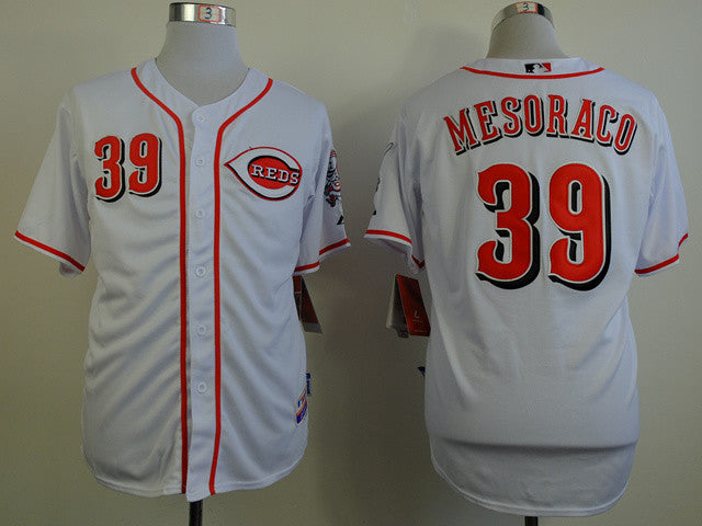 Mesoraco Cincinnati Reds white jersey