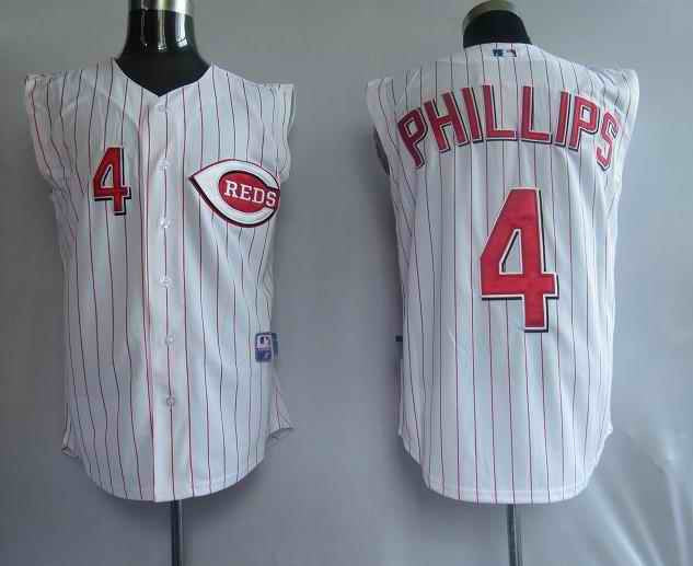 Bradon Phillips Cincinnati Reds white jersey