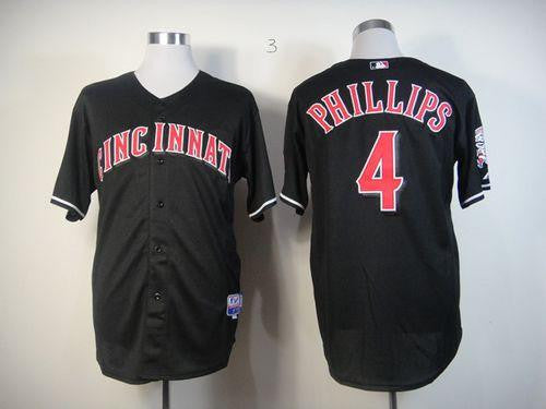 Brandon Phillips Cincinnati Reds black jersey