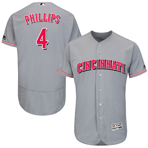 Brandon Phillips Cincinnati Reds gray jersey
