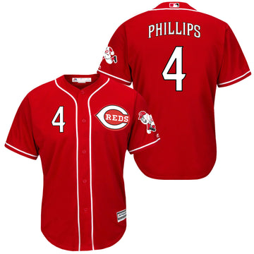 Brandon Phillips Cincinnati Reds red jersey