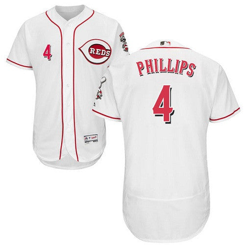 Brandon Phillips Cincinnati Reds white jersey