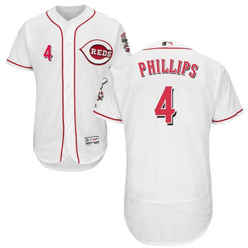 Brandon Phillips Cincinnati Reds white jersey