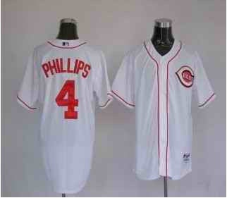 Brandon Phillips Cincinnati Reds white jersey