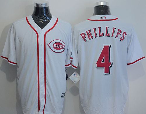 Brandon Phillips Cincinnati Reds white jersey