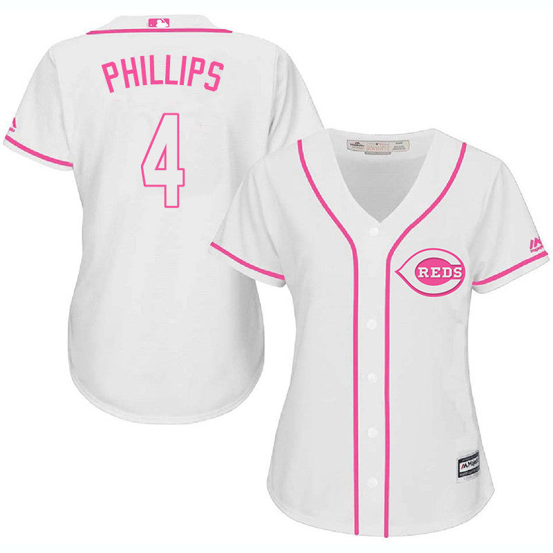 Brandon Phillips Cincinnati Reds white jersey
