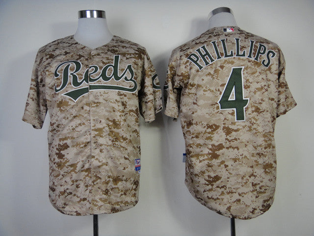 Phillips Cincinnati Reds camo Camo jersey