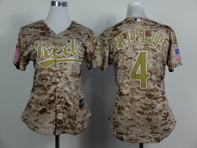 Phillips Cincinnati Reds camo Camo jersey