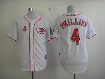 Phillips Cincinnati Reds white jersey