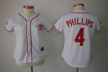 Phillips Cincinnati Reds white jersey