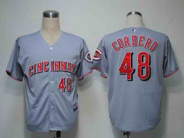Cordero Cincinnati Reds grey jersey