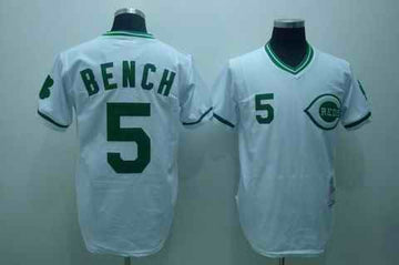 Bench Cincinnati Reds white jersey