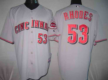 Rhodes Cincinnati Reds grey jersey