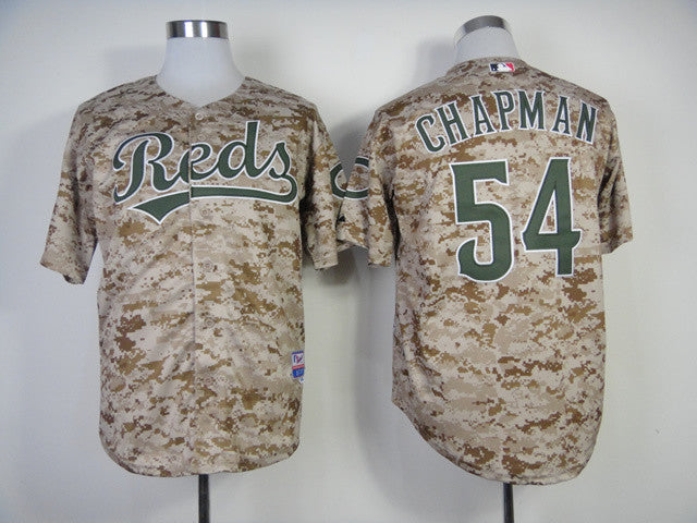 Chapman Cincinnati Reds camo Camo jersey