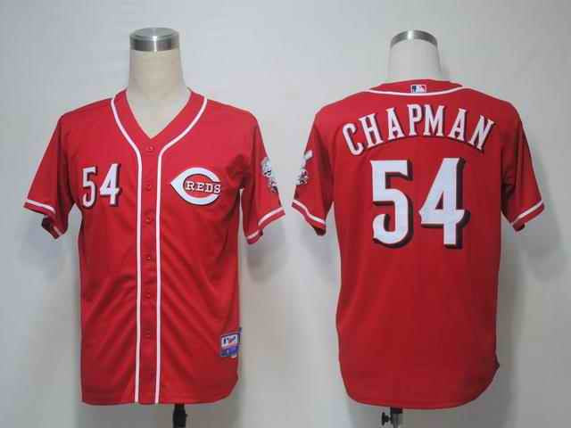 Chapman Cincinnati Reds red jersey