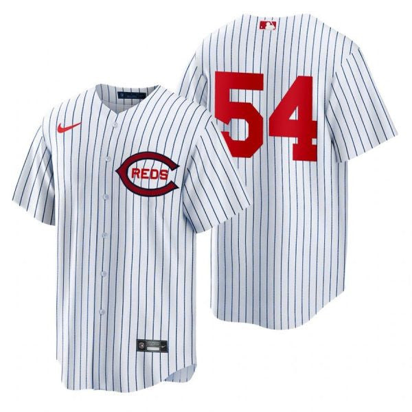 Hunter Strickland Cincinnati Reds white jersey