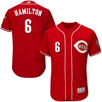 Billy Hamilton Cincinnati Reds red jersey