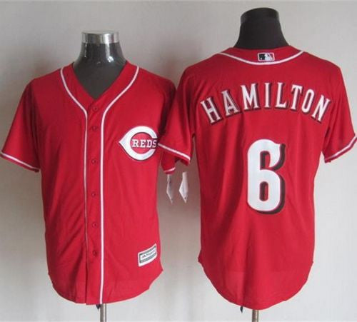 Billy Hamilton Cincinnati Reds red jersey