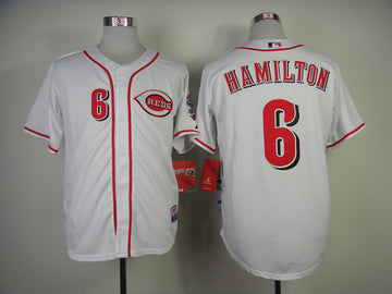 Billy Hamilton Cincinnati Reds white jersey