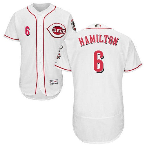 Billy Hamilton Cincinnati Reds white jersey
