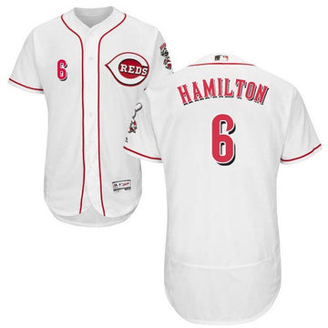 Billy Hamilton Cincinnati Reds white jersey