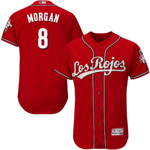 Joe Morgan Cincinnati Reds red Alternate jersey
