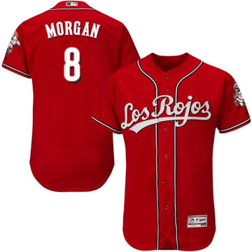 Joe Morgan Cincinnati Reds red Alternate jersey