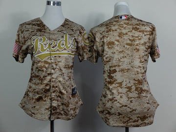 Custom Cincinnati Reds camo Camo jersey