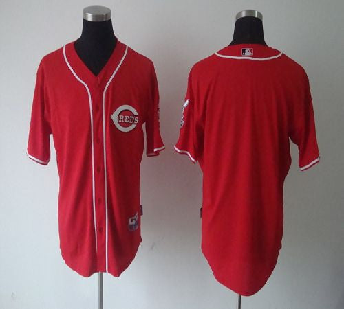 Custom Cincinnati Reds red jersey