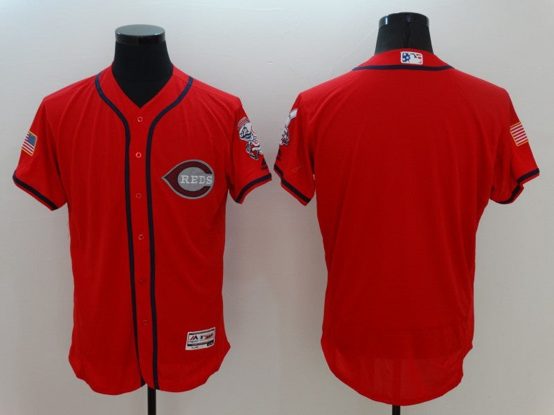 Custom Cincinnati Reds red Fashion jersey