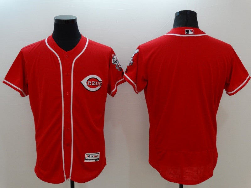 Custom Cincinnati Reds red jersey