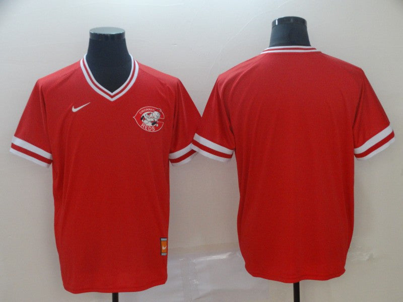 Custom Cincinnati Reds red Throwback jersey