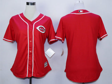Custom Cincinnati Reds red jersey