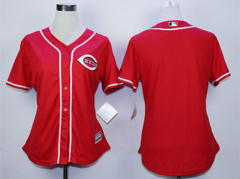 Custom Cincinnati Reds red jersey
