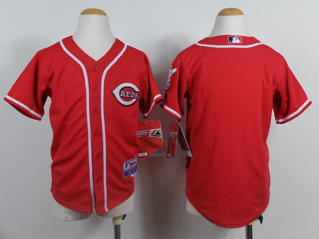 Custom Cincinnati Reds red jersey