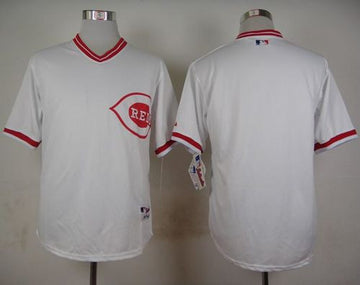 Custom Cincinnati Reds white jersey