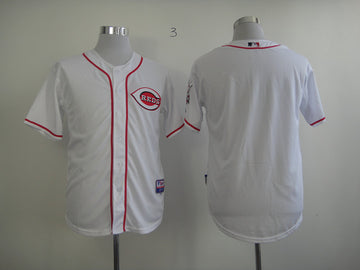 Custom Cincinnati Reds white jersey