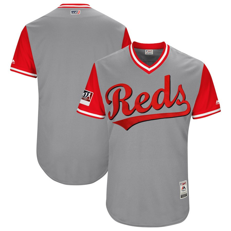 Cincinnati Reds gray Authentic jersey