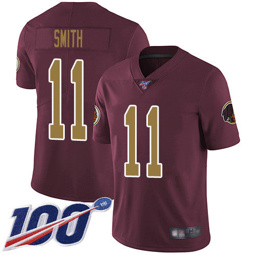 Alex Smith Washington Commanders burgundy Vapor jersey