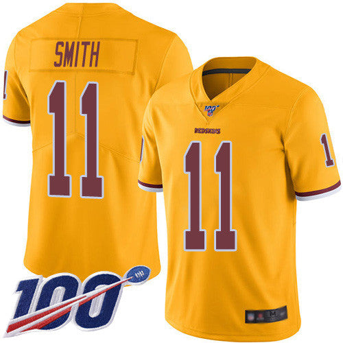 Alex Smith Washington Commanders gold Limited jersey