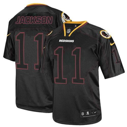 DeSean Jackson Washington Commanders black Elite jersey