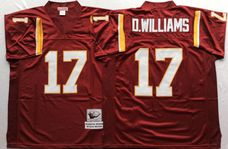 Doug Williams Washington Commanders red Throwback jersey
