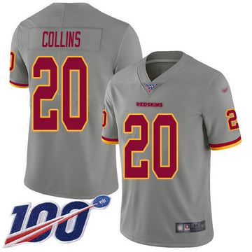 Landon Collins Washington Commanders gray Inverted Legend jersey
