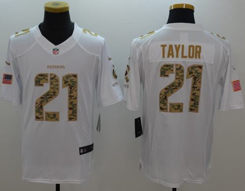 Sean Taylor Washington Commanders white Salute To Service jersey