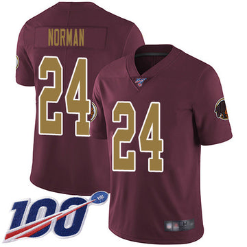 Josh Norman Washington Commanders burgundy Vapor jersey